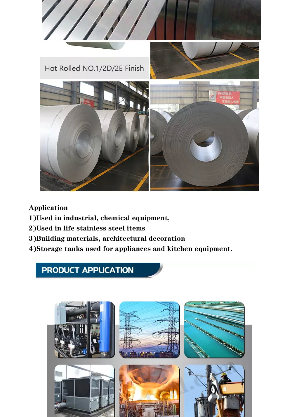 Reasonable Price Wholesale Stainless Steel Cold Rolled Coil Strip 430/409L/439/410s Stainless Steel Metal Material