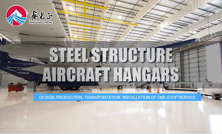 2022 New Style Metal Building Steel Structure Warehouse Prefabricated Aircraft Hangar